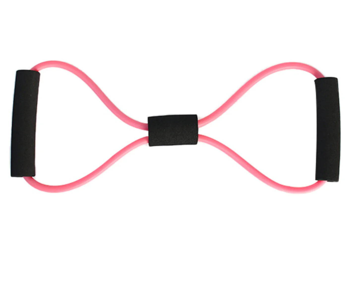 China Hot Selling Training Home Gymnastic Usingm Tpe Latex Free Spring Exerciser 8-Shaped Yoga Pull Rope