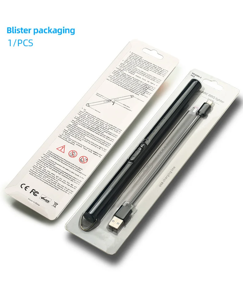 BBQ Arc Pulse Lighter Metal Electric Candle Lighter Rechargeable Electronic USB Lighter For Kitchen Gas Stove Flameless