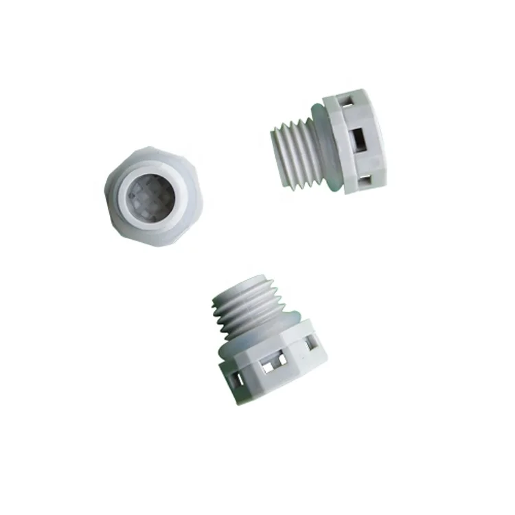 Pressure balance valve waterproof M12*1.5 plastic screw-in vents screw air vents valve