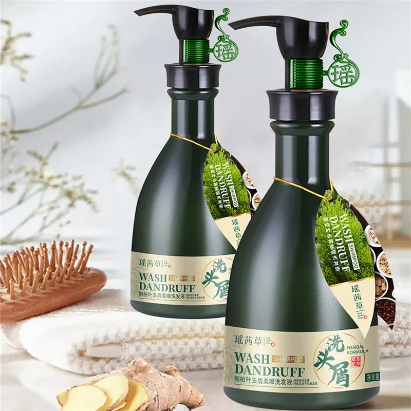 Luxurious high quality anti-dandruff oil control anti hair loss natural herbal shampoo