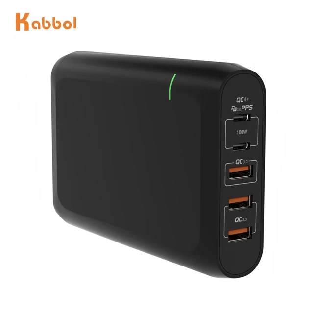  Зарядное устройство USB PD PPS 150 Вт органайзер для нескольких портов 5 портативное зарядное C Type-C адаптер питания