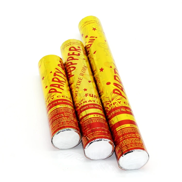 
Colourful flower rose petal gender reveal wedding party Popper wedding supplies mini cannon confetti 