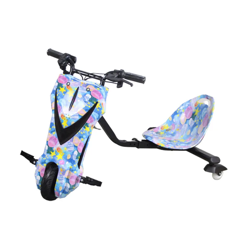 Child 36V Electric Scooter 3 Wheel Drift Trike Go Kart Boy Toy Self Balance Scooter Electric for Kids Lithium Battery