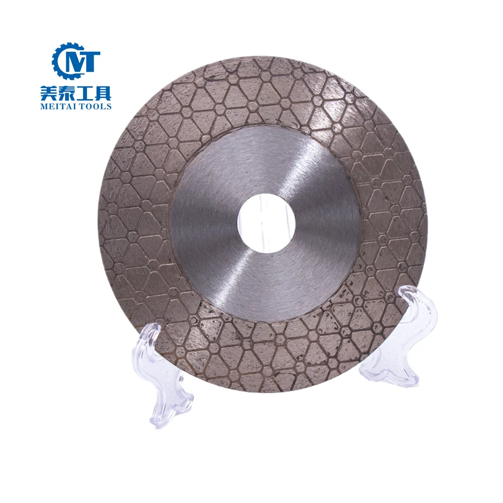 Супер тонкие сотовые турбопилы алмазные 5 дюймов 125 мм режущие дисковые пилы для резки фарфоровой плитки керамической гранитной