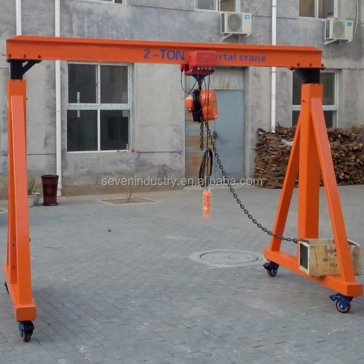  Электрический/ручной козловой кран a-frame на одну