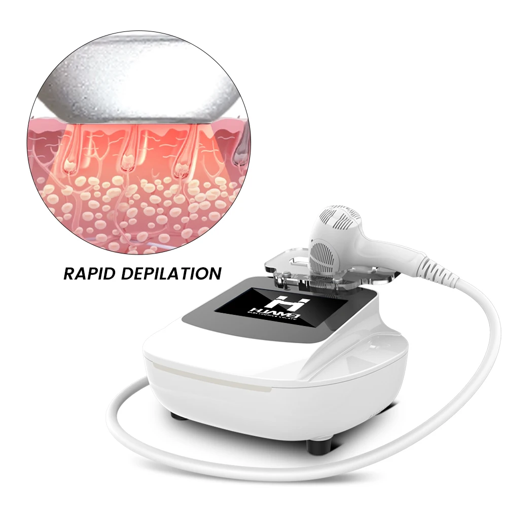 Big color screen home use diode laser hair removal machine / mini diode laser / portable laser diode