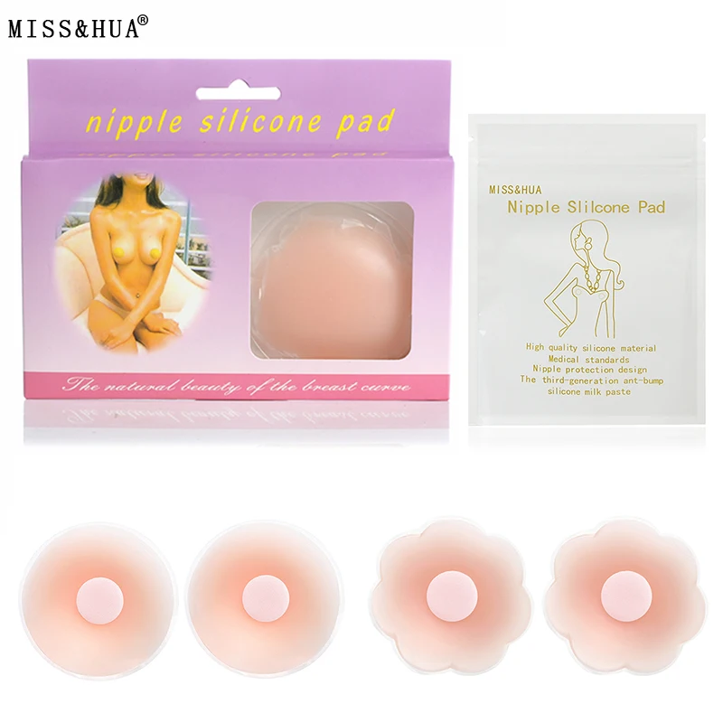 Ladies invisible sexy silicone breast stickers for beautiful breasts and good body