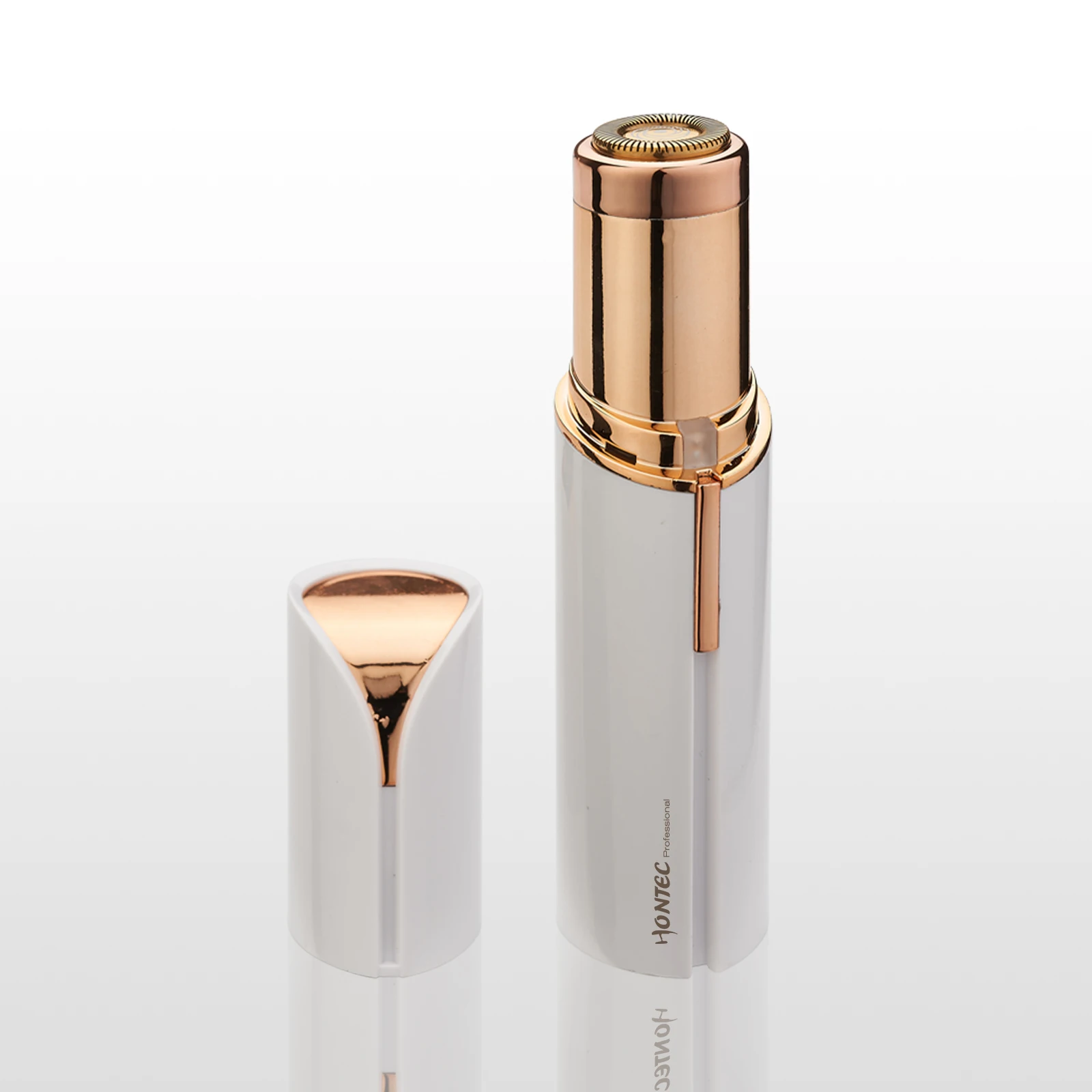 Hot selling lady lipstick shaver facial use portable mini lipstick hair remover lady shaver