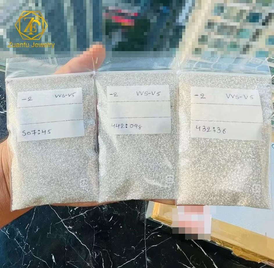 Оптовая продажа алмазный камень GRA VVS Муассанит настоящий лабораторный Выращенный алмаз D EF GH Свободный