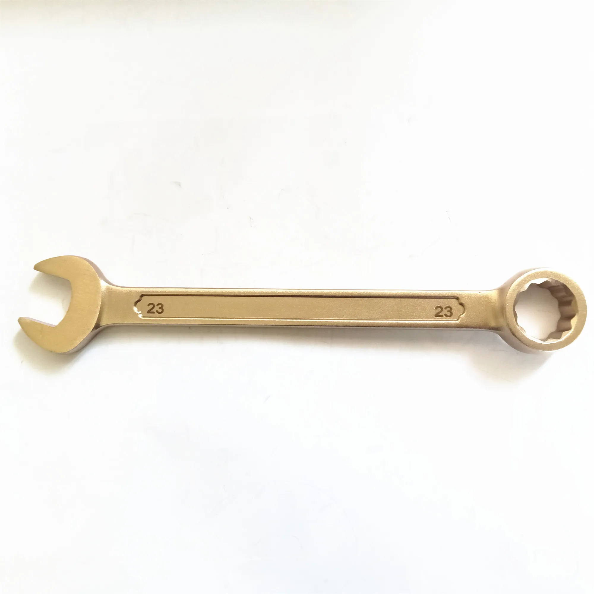 Al-Bronze 23mm die forged combination spanner alcu industrial non sparking safety tools