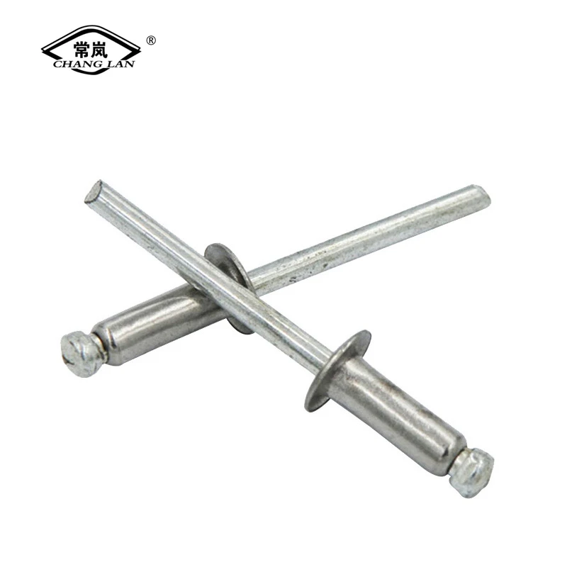 China supplier fastener black core pulling blind rivets