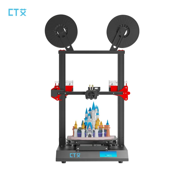 High Precision DIY FDM 3D Printer Machine Resume Printing Build Size 295x360x295mm High Speed 3d Printers
