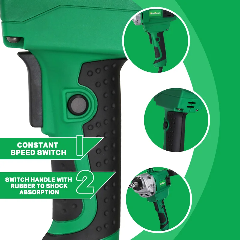 NewBeat 16mm Heavy Duty Cord Power Tools Concrete Hand Cement Electric Paint Mixer Drill Machine