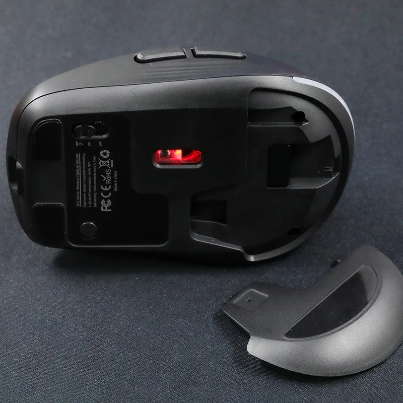 AJAZZ I16 customize Office Wireless Mouse 1200 DPI for PC Laptop Windows Office Included Wireless USB dongle OEM Acceptable
