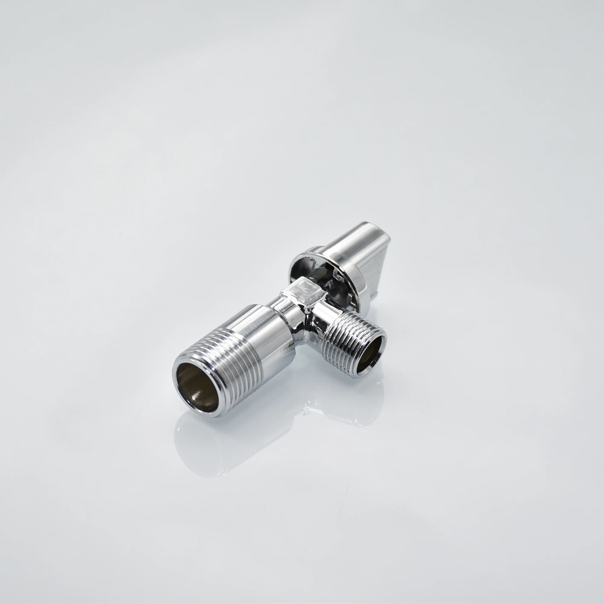 Modern Design 90 Degree Brass Angle Valve Watermark Certified for Hotel Bathroom Kitchen Faucets Fittings