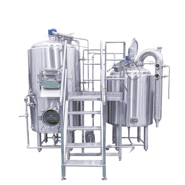 Tiantai 500L electric three vessel customized small brewery setup