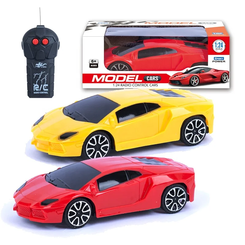 Low Price 1:24 2Ch Remote Control Racing Simulation Electric RC Sport Car Toy Model