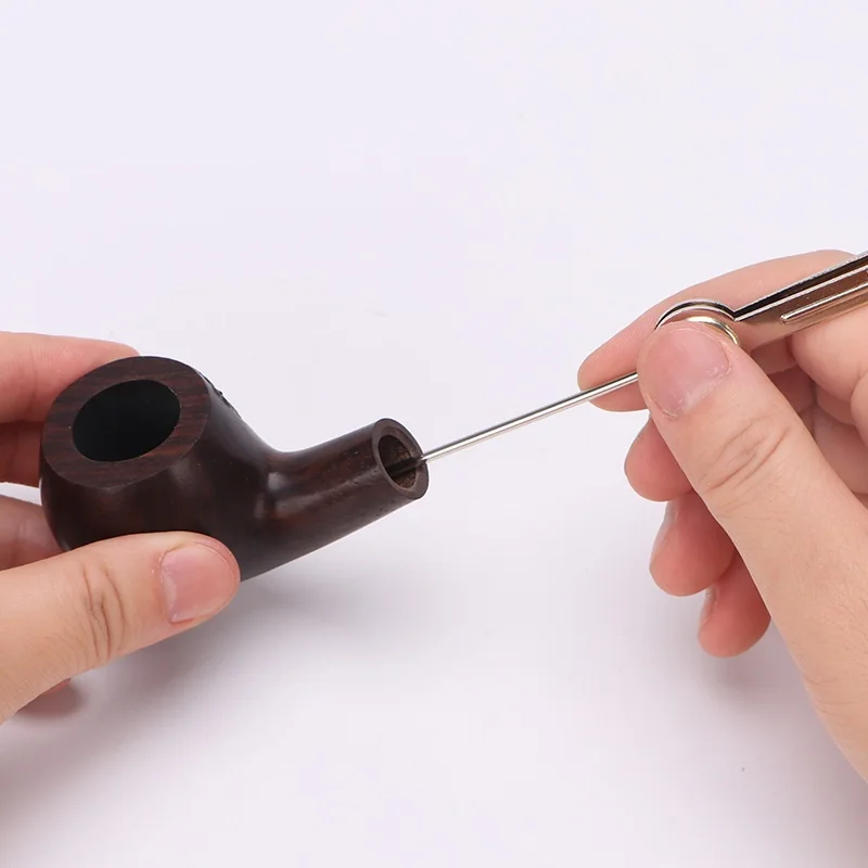 3 в 1, металлический очиститель для курительной трубки