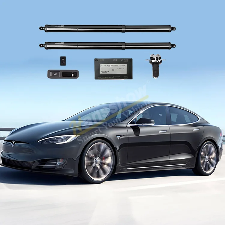 Hansshow Auto Frunk Electric Front Rear Trunk Power Liftgate Kit For Tesla Model S Power Tailgate 2014-2022