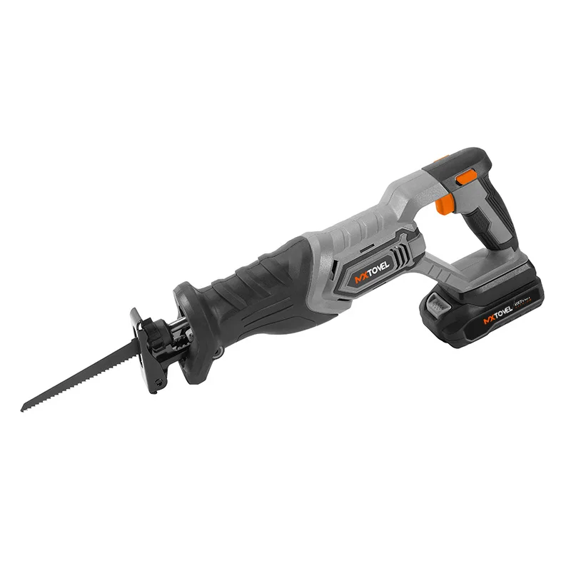 20V 2.0Ah Electric Battery 20mm Stroke Length Cutting Wood Steel Cordless Reciprocating Saw