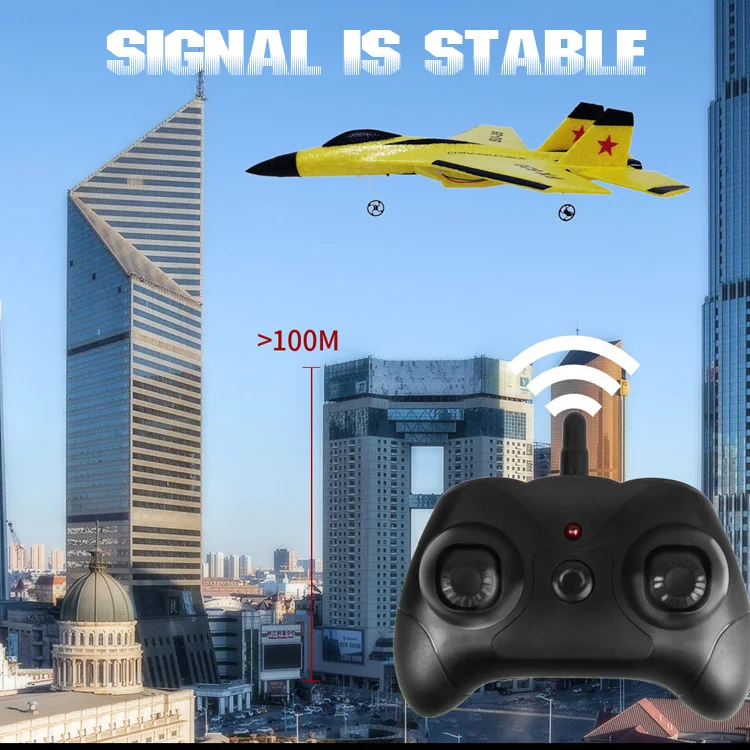 Hot selling outdoor toy radio control rc plane SU35 fighter airplane flying toys remote control foam airplane