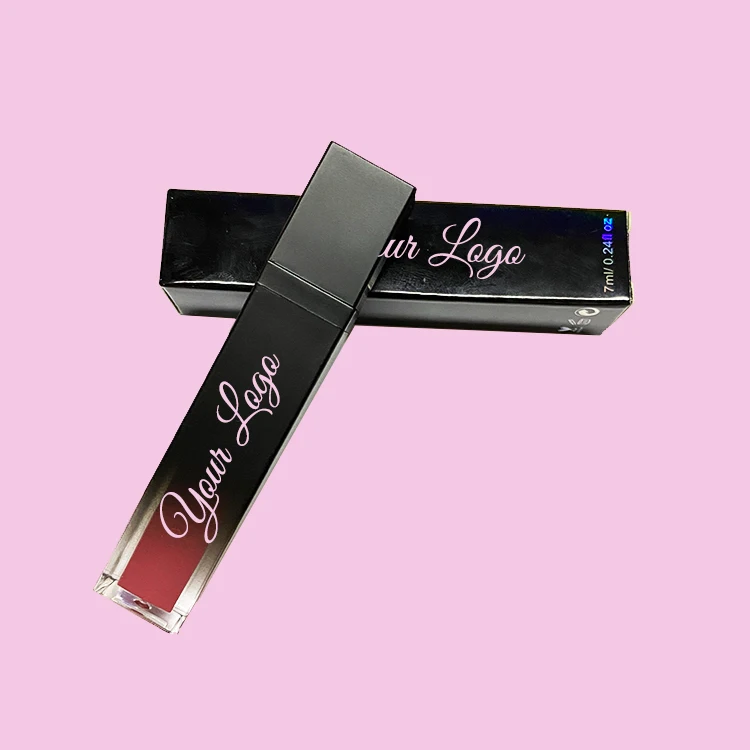 
Private Labe Velvet l Matte Liquid Lipstick Vendor Wholesale Gloss Vendor Dark Red Liquid Matte Lipstick Liquid Lipstick Vegan 