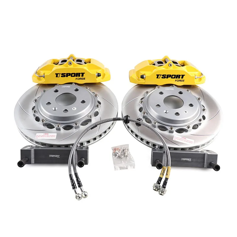 4 Pot Универсальный повторный автомобильный тормозной суппорт для BMW E60 Fit 19Rim колеса TT5440 тормозной комплект