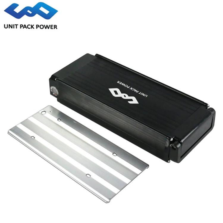 Free shipping US stock 48v 15Ah 18Ah lithium ion electric bike battery with free rear rack