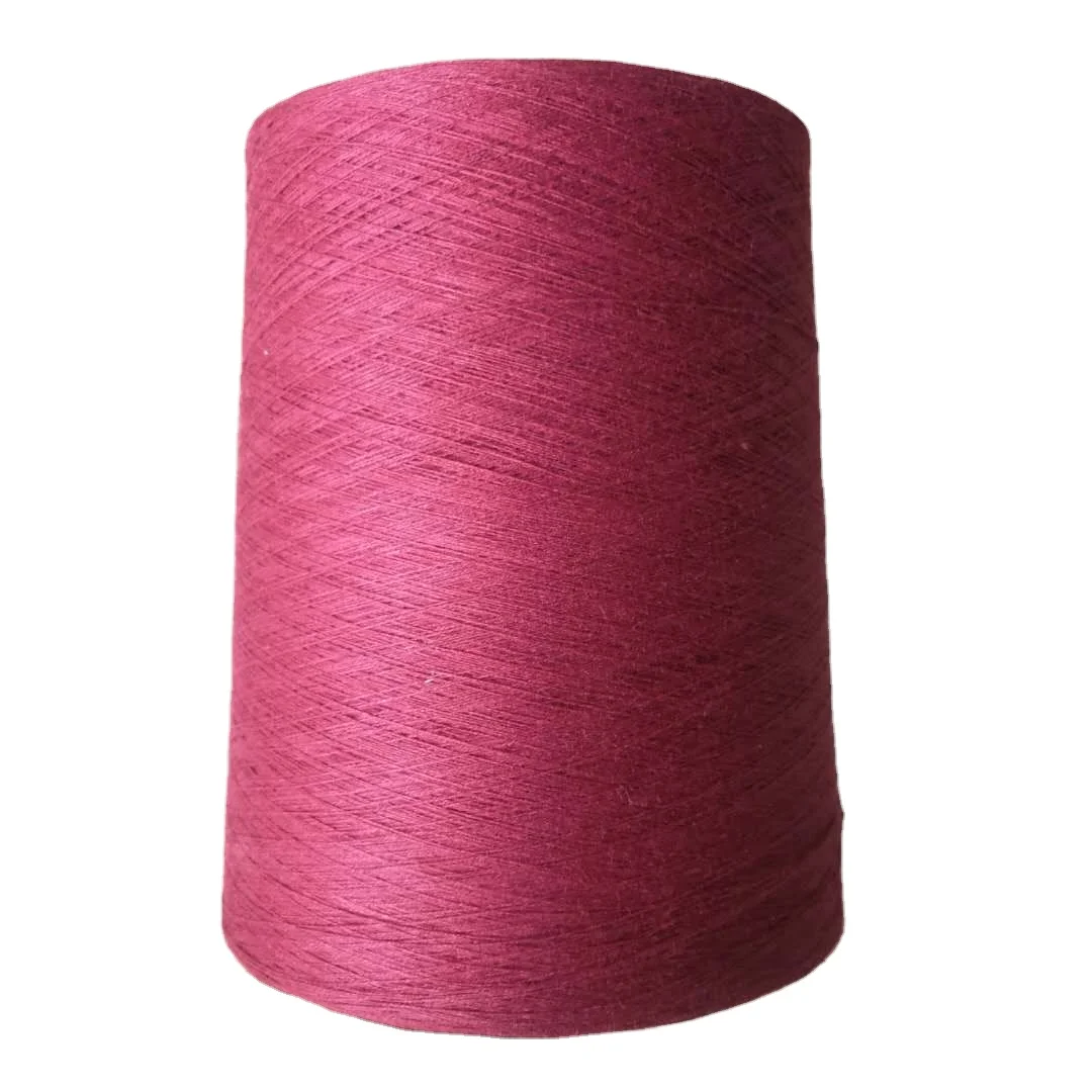 China Manufacturer Wholesale Colorful 100% Cotton Dyed Yarns - 1 cone @ 1.1kg T Shirt Yarn Sock Yarn