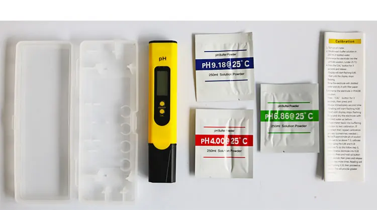 Pocket Pen Type PH Meter Analyzer Portable LCD Display PH Tester Digital 0.0-14.0ph