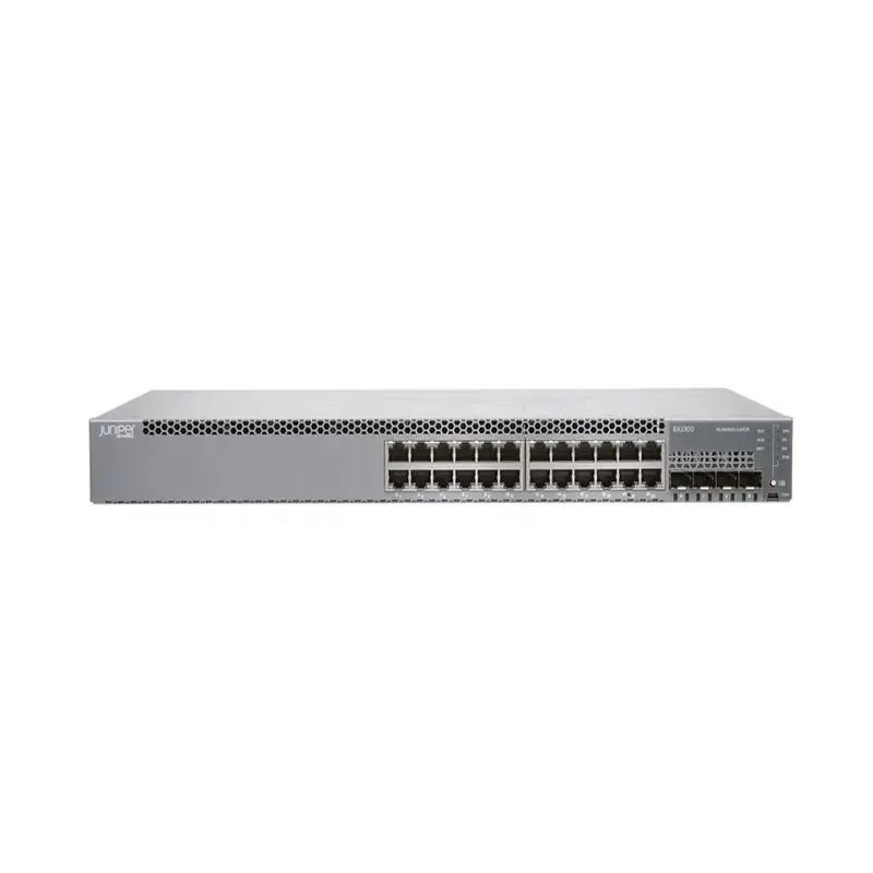 Новый оригинальный 24 порта 10/100/1000 J uniper Gigabit Ethernet сетевой коммутатор EX2300-24T-DC коммутатора Можжевельника