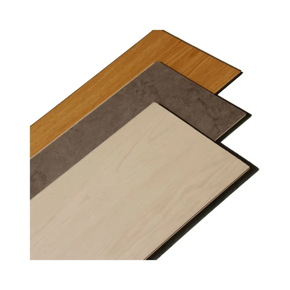 CE Standard 6mm Luxury Vinyl Plank Fireproof SPC Floor