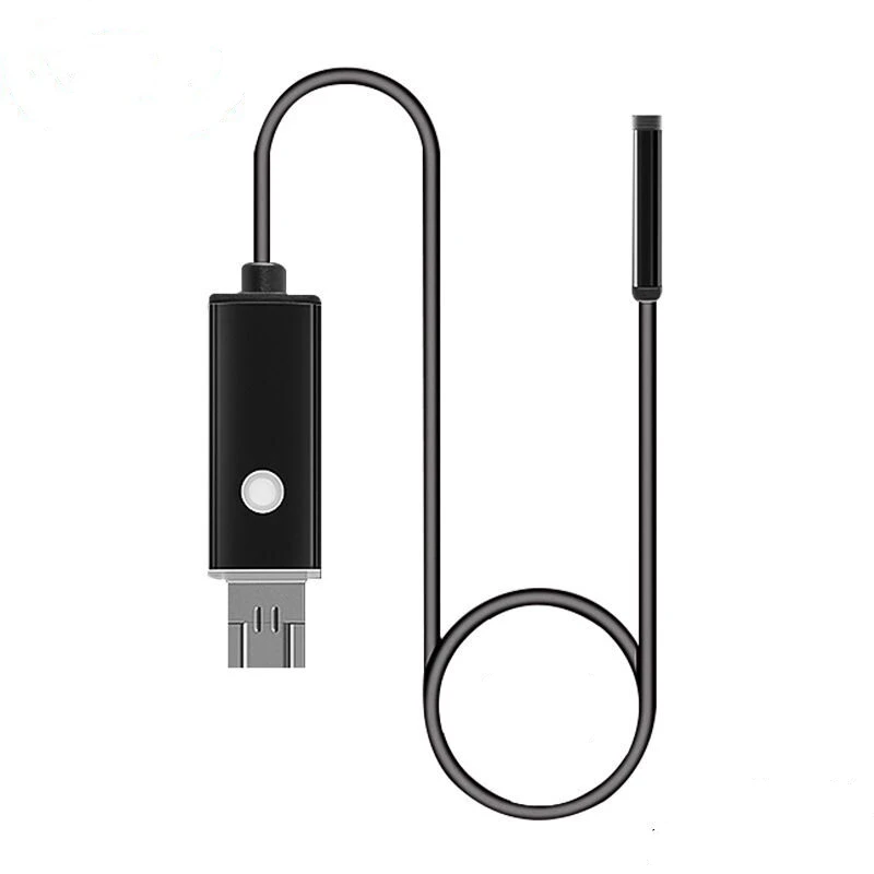 Waterproof 6LEDs 5.5mm 7mm Lens 2 In 1 Android Smartphone USB Endoscope Inspection Camera for Android/PC Endoscope