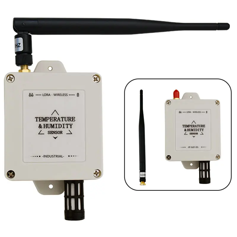 High Quality Long Battery Life Lora Wireless Humidity and Temperature Sensor