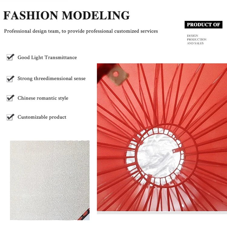 Hot Sale Hanging Chinese Waterproof Decorative Custom Lantern Flower Lamp Shade Pvc Printed Lantern Lampshade