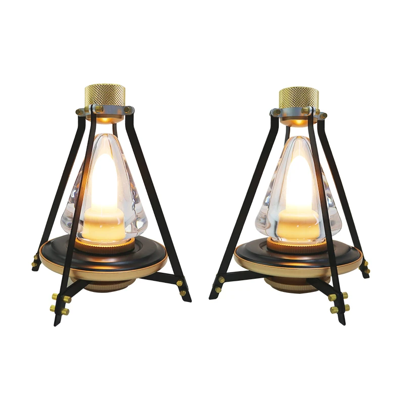 Retro Creative Ambiance light USB charging touch control night light Outdoor camping interior decoration led light