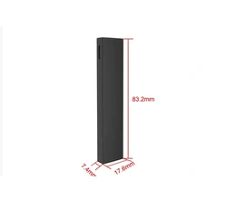 Rechargeable Disposable Vape Pen Empty 0.5ml 1ml Capacity Delta 8 E Cig Pod Vaporizer Pen