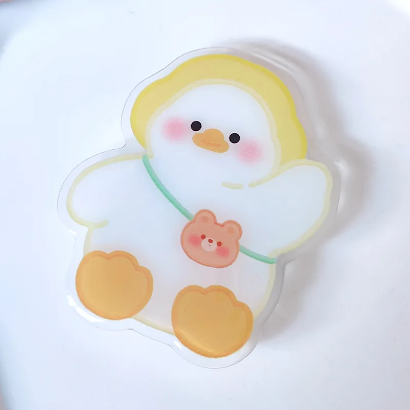 Cheap universal mobile stand phone holder designer custom made cute acrylic charms plastic phone socket