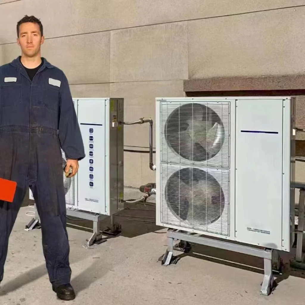 Heating Cooling Air Heat Pomp R290 DC  Inverter Air Source  Wall Heater propane r290 air heat pump