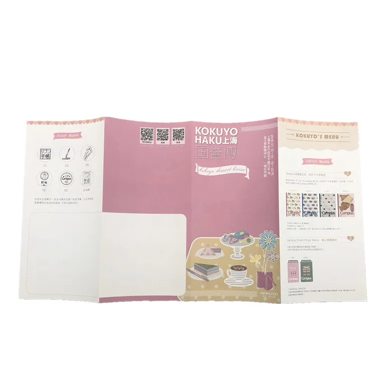 Fold Flyers Printing Top Quality Wholesale Full Color Custom Fold Flyer Leaflet Printing Service