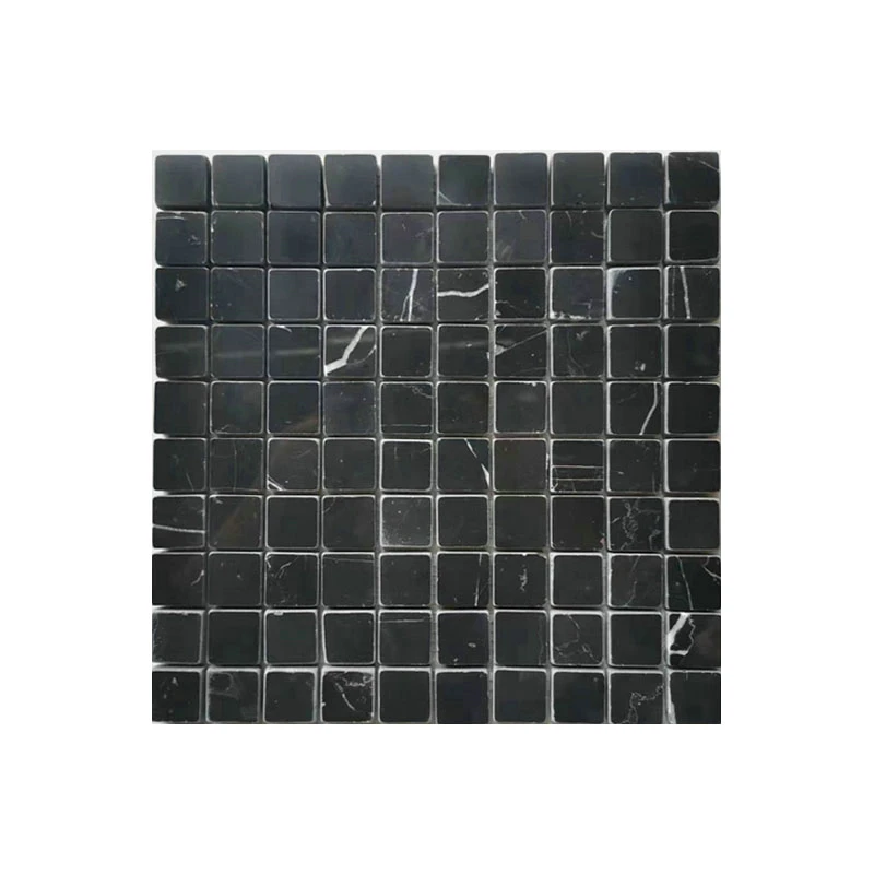  Пользовательская оптовая черная мраморная мозаика с водой