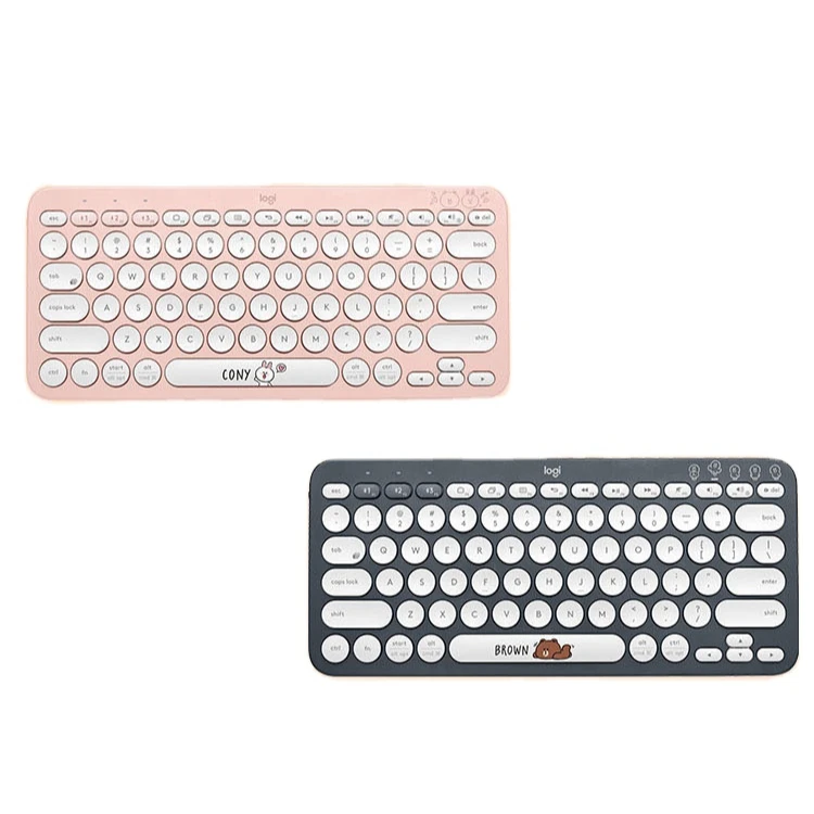 Беспроводная Милая Бесшумная Клавиатура logitech K380