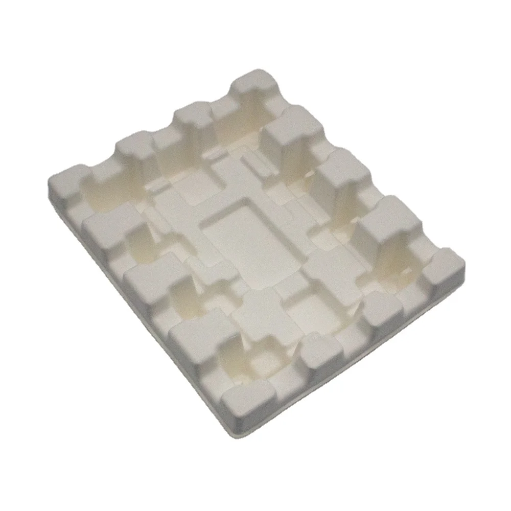 Natural Biodegradable Mold Flats Holes Moulded Teflon Quail Mould 30 Chicken 2 Egg Carton Paper Pulp Tray Gift Packing Box