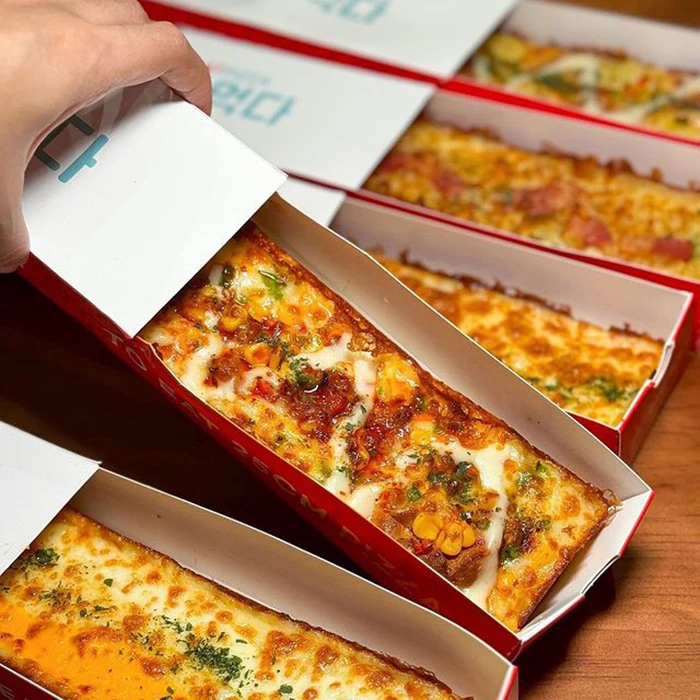 25 см Корейская концептуальная коробка для пиццы
