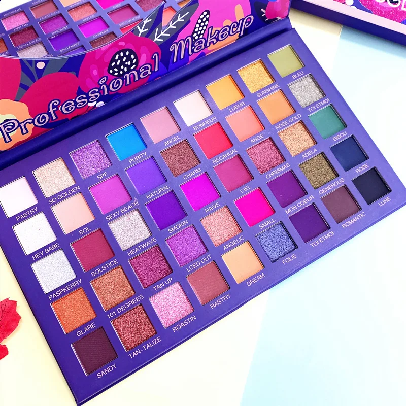 Dropshipping Makeup Natural Manufacturers Wholesale 18 Colors makeup eyeshadow palette supplier