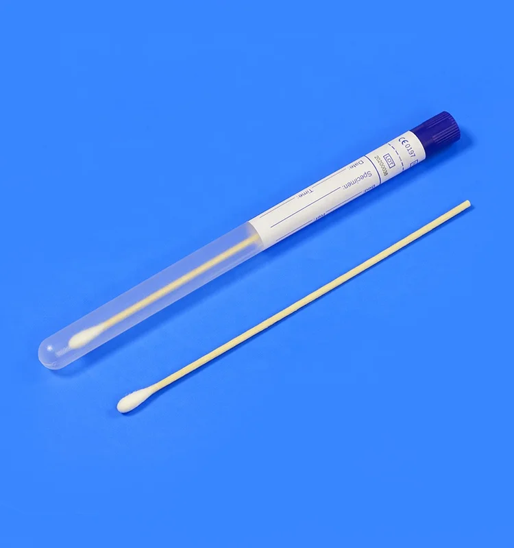 Medical disposable products sterile clinical Gonorrhea Chlamydia Tests microbe specimen Sample Collection Cotton Swab
