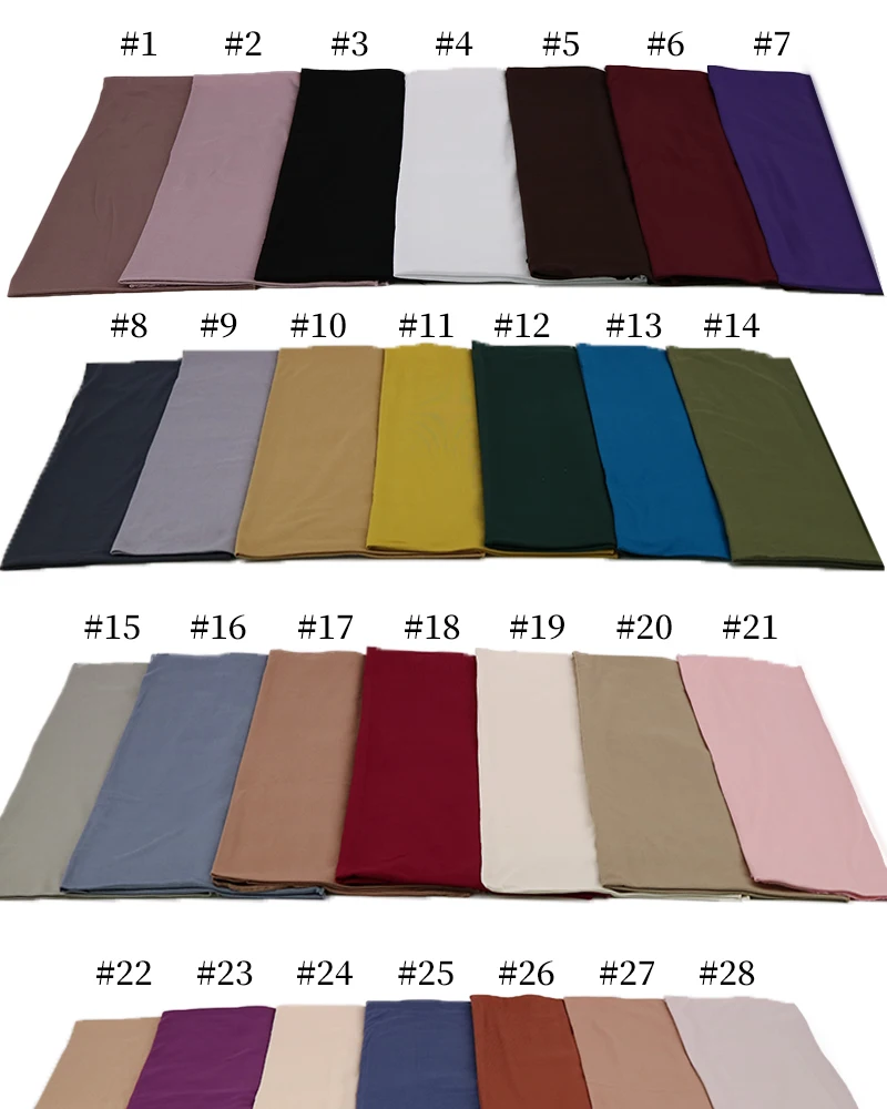 Latest Fashion stretchy jersey turban hijab instant style  multi-use hijab turban for  ladies hat women  turbans