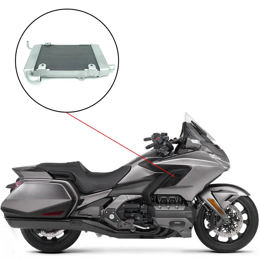 
Engine cooling fan motorcycle radiator of left for HONDA 2018 GOLD WING GLB1800 