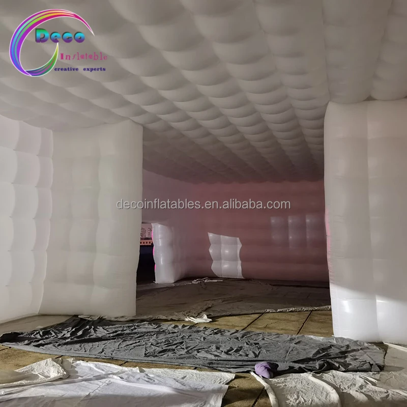 Transparent Clear giant Inflatable Tent inflatable cube tent inflatable balloon tent