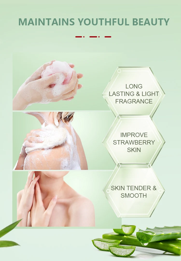 Skin Feel Renewed & Refreshed Natural Body Wash & Body Lotion Shower Gel With Bath Set